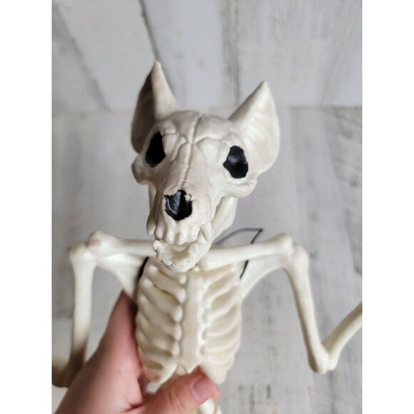 Crazy bonez hanging large skeleton bat Halloween prop decor - Picture 7 of 10